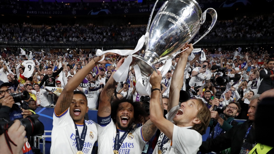 Đánh bại Liverpool, Real Madrid vô địch Cúp C1 châu Âu 2021/2022